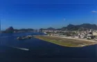 Avião derrapa no Santos Dumont e voos são cancelados