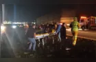Motociclista fica ferido após acidente em rodovia de PG