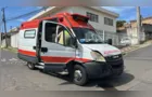 Colisão entre carro e ambulância deixa feridos no Centro de Ponta Grossa