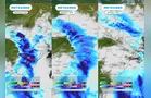 Ciclone e frente fria atingem o Sul e riscos de temporais aumentam no Paraná