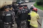 Saque de carga termina em confronto e deixa policial ferido na BR-277