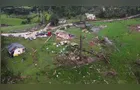 Tornado atinge Piraí do Sul e deixa rastro de destruição em comunidades rurais