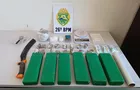 PM desmantela ponto de tráfico, apreende drogas e prende mulher em Tibagi
