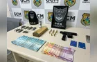 Equipe do GOE apreende arma de fogo, munições e maconha em Ponta Grossa