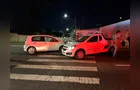 Motorista avança preferencial e colide contra carro no bairro Uvaranas em PG