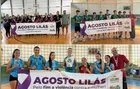 Equipes de Palmeira e Tibagi conquistam a 3ª etapa do Desafio AMCG de Vôlei