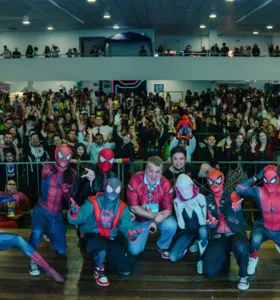 O evento, voltado à cultura pop, geek e nerd, foi realizado nos dias 22 e 23 de agosto, no Clube Verde