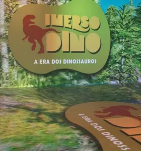 O Imerso Dino ficará em cartaz até o dia 20 de setembro