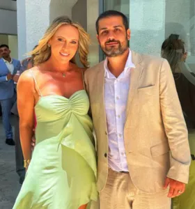 No registro Maíra e seu marido Ylson de Britto Neto