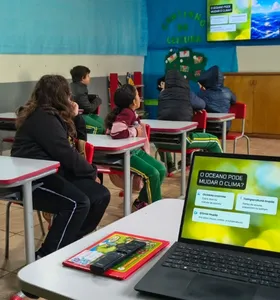 O conteúdo do projeto foi o ponto de partida para as ações da turma