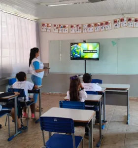 Conteúdo audiovisual levou importantes informações à sala de aula