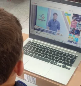 Educandos puderam imergir na temática com conteúdo audiovisual