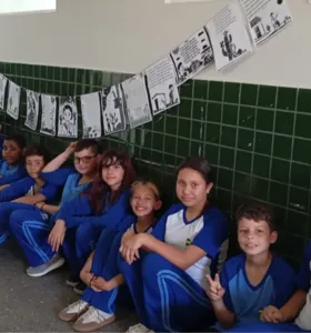 Estudantes puderam expor seus trabalhos para que colegas pudessem conferir