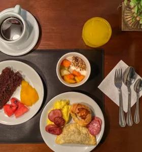 O valor do café da manhã de Dia dos Pais do Planalto Select Hotel será de R$ 54 por pessoa