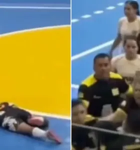 A confusão começou no início do segundo tempo, quando o RDJ vencia a partida por 1 a 0