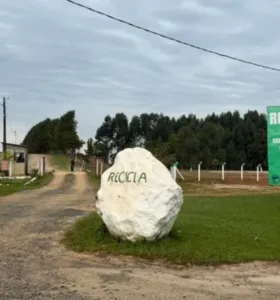 O alvo foi a unidade do Recicla Tibagi, localizada no Distrito Industrial