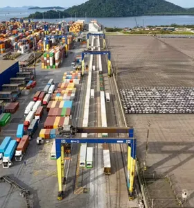 Terminal de Contêineres de Paranaguá bate recorde no 1º semestre