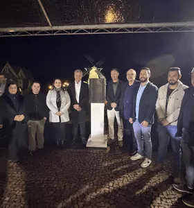 Lideranças municipais acompanharam a inauguração