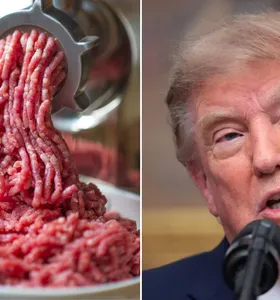 Trump libera importação de carne moída “sem tarifa fora da cota”