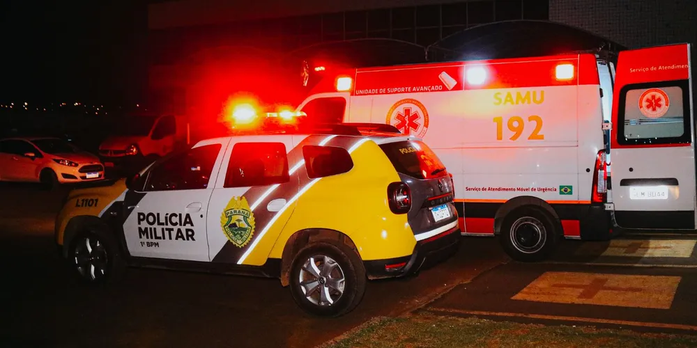 O Samu foi acionado para prestar atendimento ao motorista
