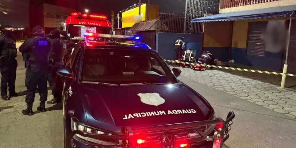Idoso chegou a ser socorrido, mas morreu no local