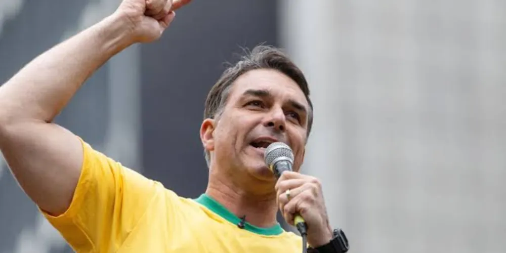 Flávio Bolsonaro, candidato à Presidência da República