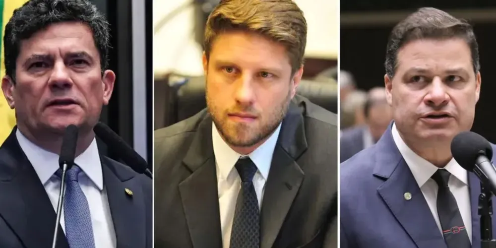 Moro, Requião Filho e Sandro Alex