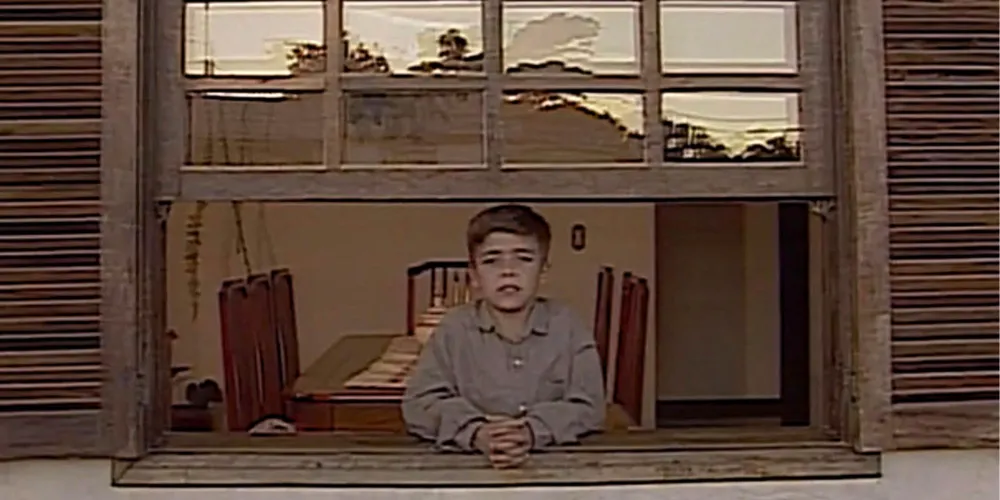 Aliel Machado aos 10 anos de idade