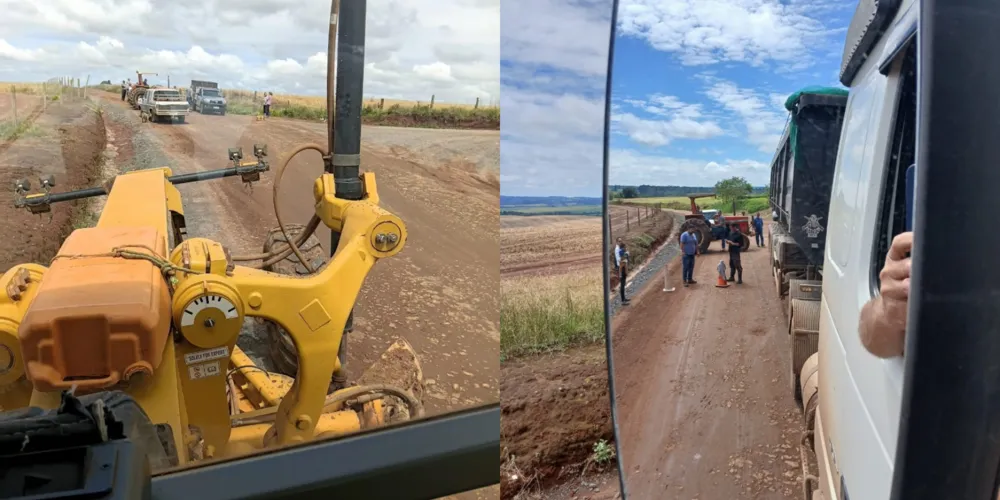 O bloqueio ocorre justamente durante uma operação emergencial devido às chuvas
