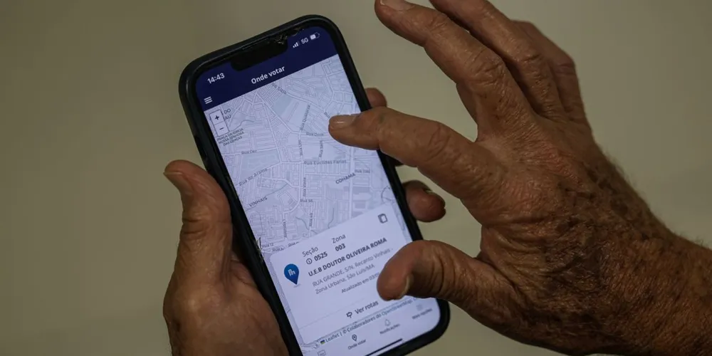 O TSE recomenda que os eleitores consultem antecipadamente o local de votação