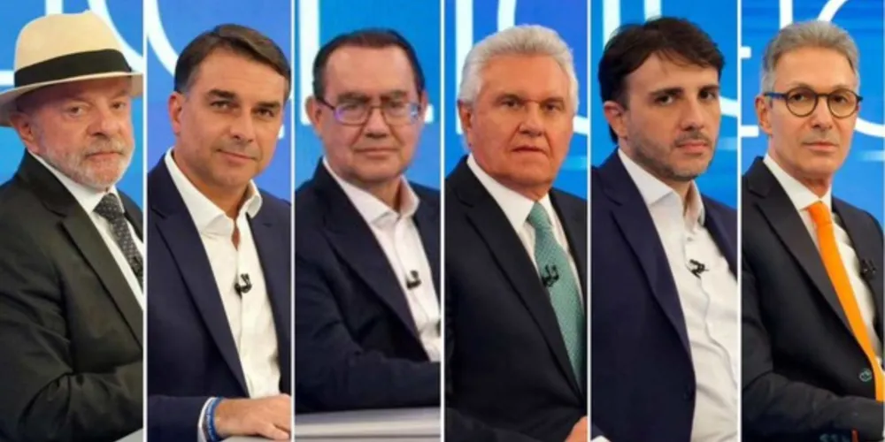Lula (PT) e Flávio Bolsonaro (PL) estão empatados no limite da margem de erro no 1º turno