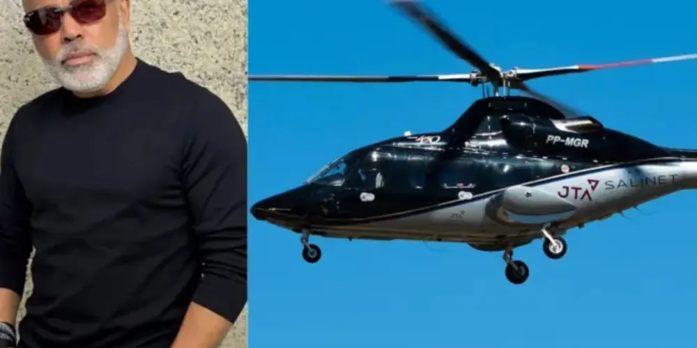 Rick, que faz dupla com Renner, estava na aeronave que perdeu o contato enquanto estava a caminho de São Paulo