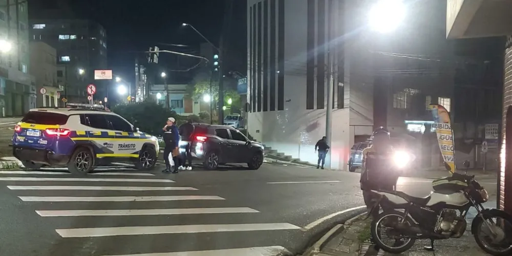 Ninguém ficou ferido na colisão
