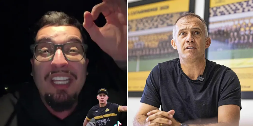 Matheus Martins criticou a contratação de Eduardo Baptista