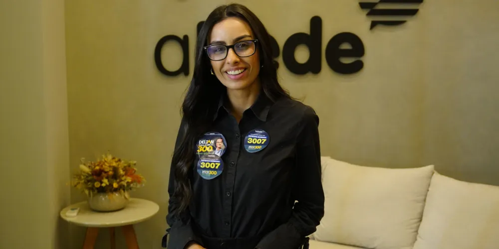 Faynara Merege, candidata a deputada federal