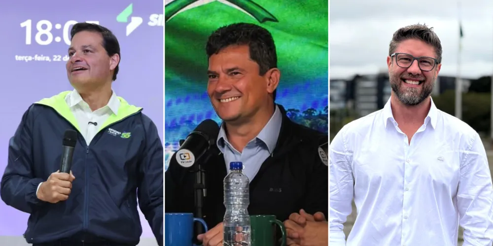 Sandro Alex, Sergio Moro e Requião Filho