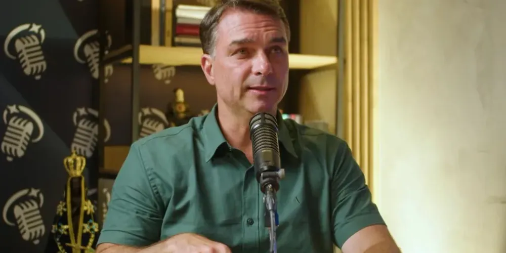 Senador Flávio Bolsonaro (PL), candidato à Presidência da República