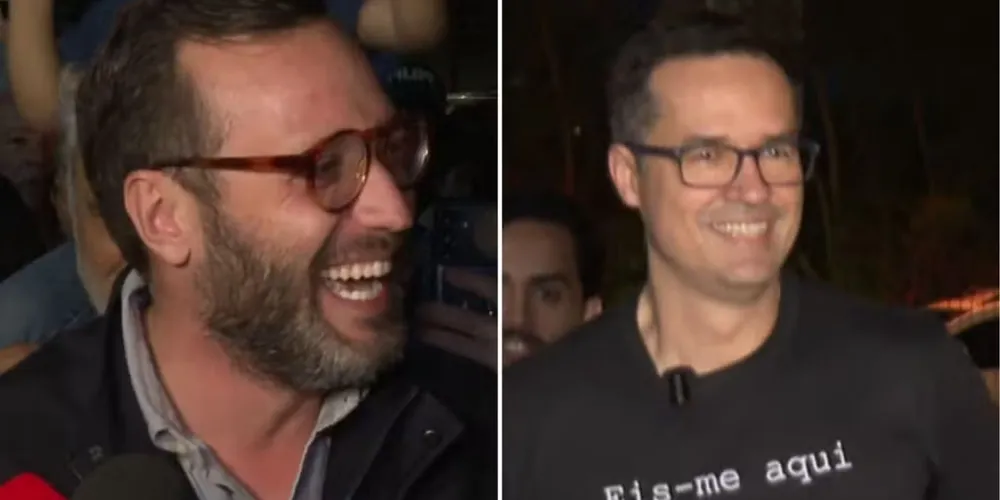 Filipe Barros (PL) e Deltan Dallagnol (Novo)