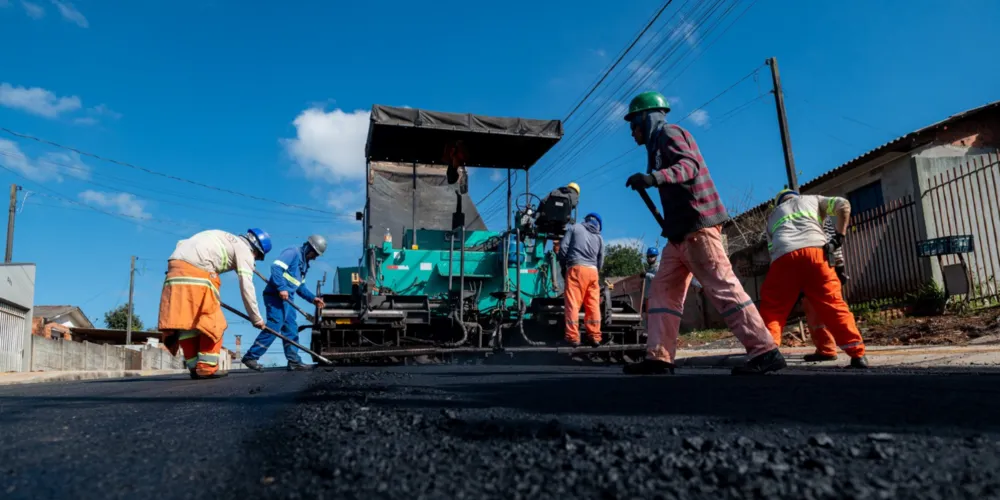 Obras de pavimentação estão preparadas para contratação