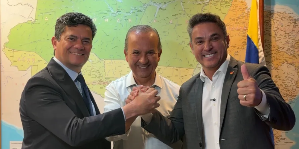 Sergio Moro, Jorginho Mello e Luciano Zucco