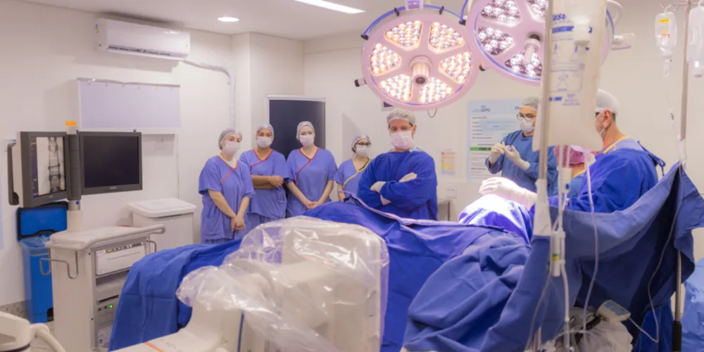 Cirurgia foi realizada em 23 de setembro