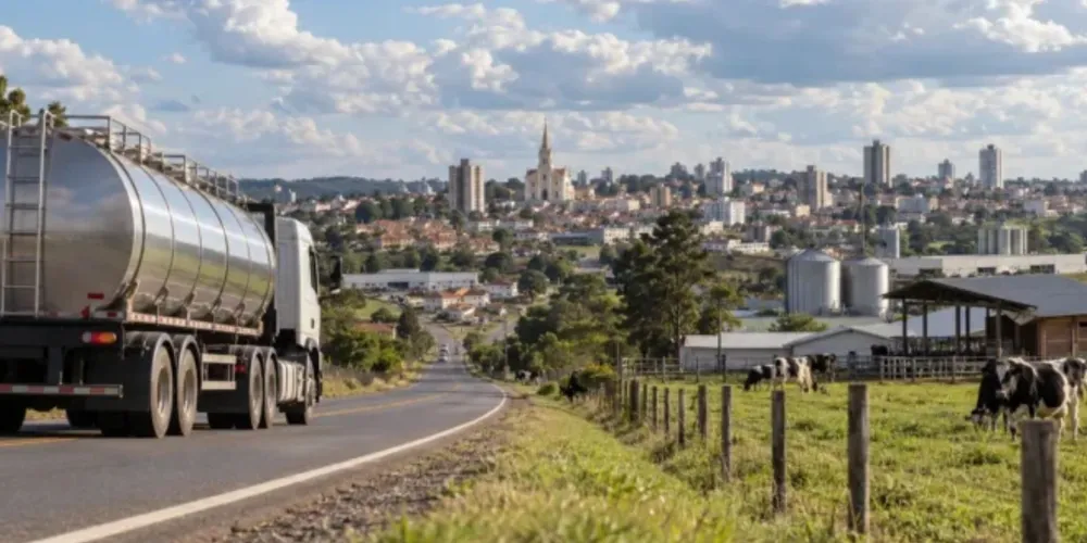 Castro ocupa a primeira posição no ranking nacional de produção de leite