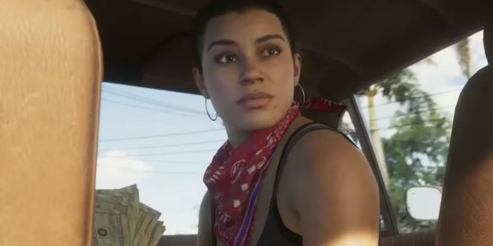 O vídeo, com pouco mais de um minuto, mostra a personagem Lucia