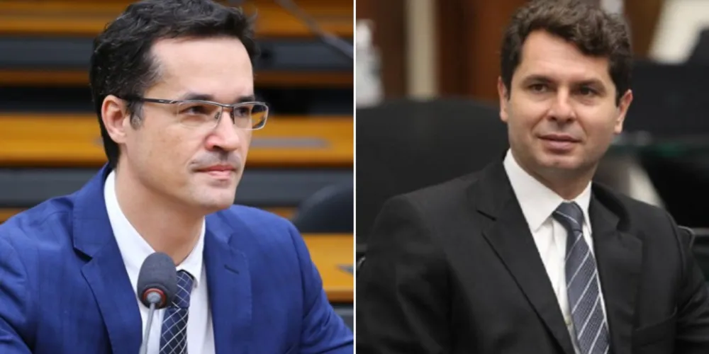 Deltan Dallagnol e Alexandre Curi