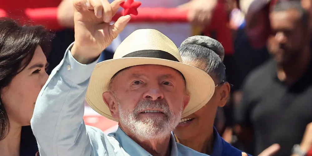 Presidente da República e candidato à reeleição, Luiz Inácio Lula da Silva (PT)