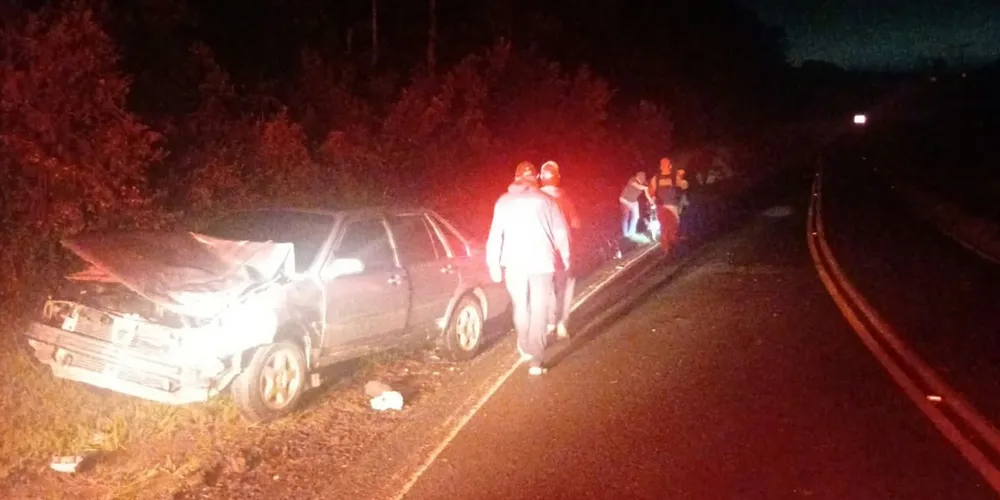 Ao alcançarem o km 91, os veículos acabaram colidindo frontalmente