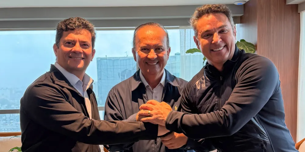 Sergio Moro, Jorginho Mello e Luciano Zucco