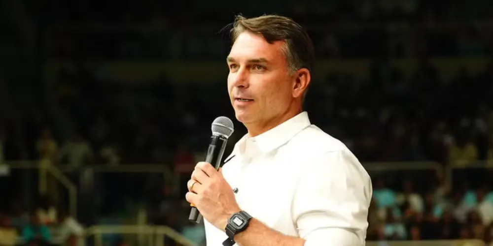 Flávio Bolsonaro, senador e candidato à Presidência da República