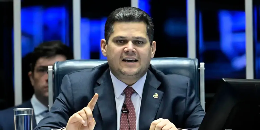 Presidente do Senado, Davi Alcolumbre (União-AP)