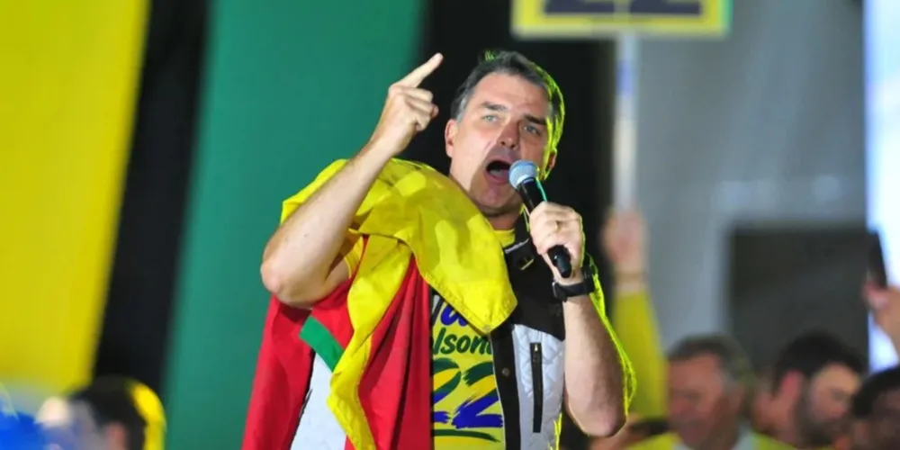 Flávio Bolsonaro, senador e candidato à Presidência da República
